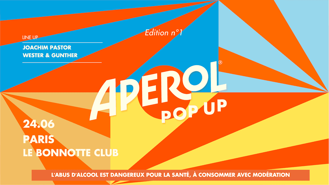 Aperol Pop-Up - Édition n°1 - PARIS - 24 juin 2026