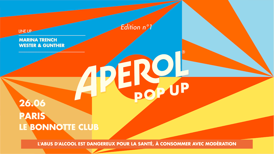 Aperol Pop-Up - Édition n°1 - PARIS - 26 juin 2026