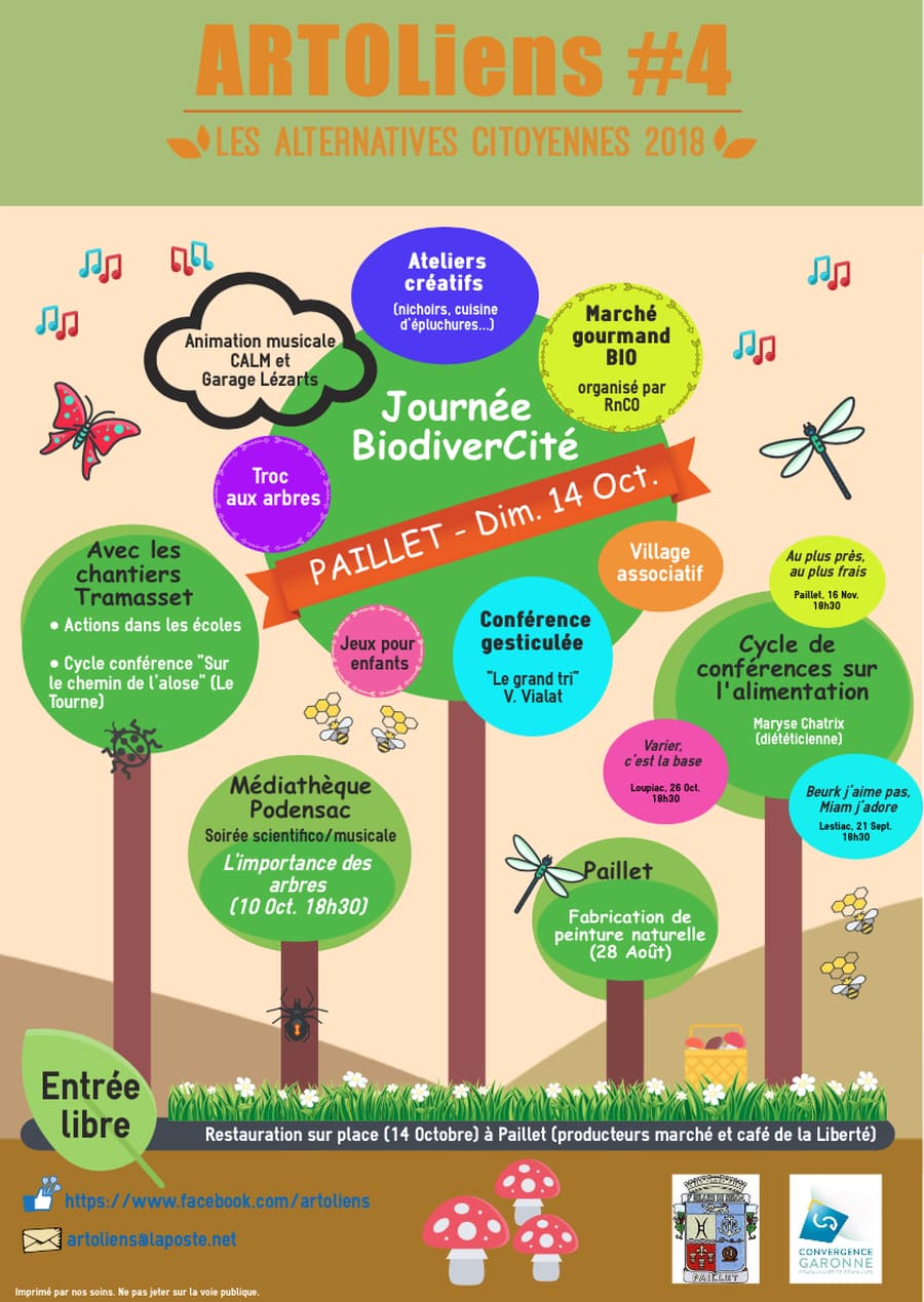 ARTOLiens #4 : journée de la BiodiverCité