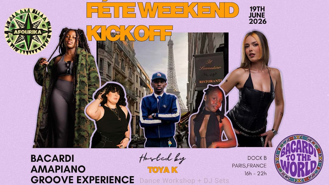 Bacardi To The World x Afourika : The Groove Experience