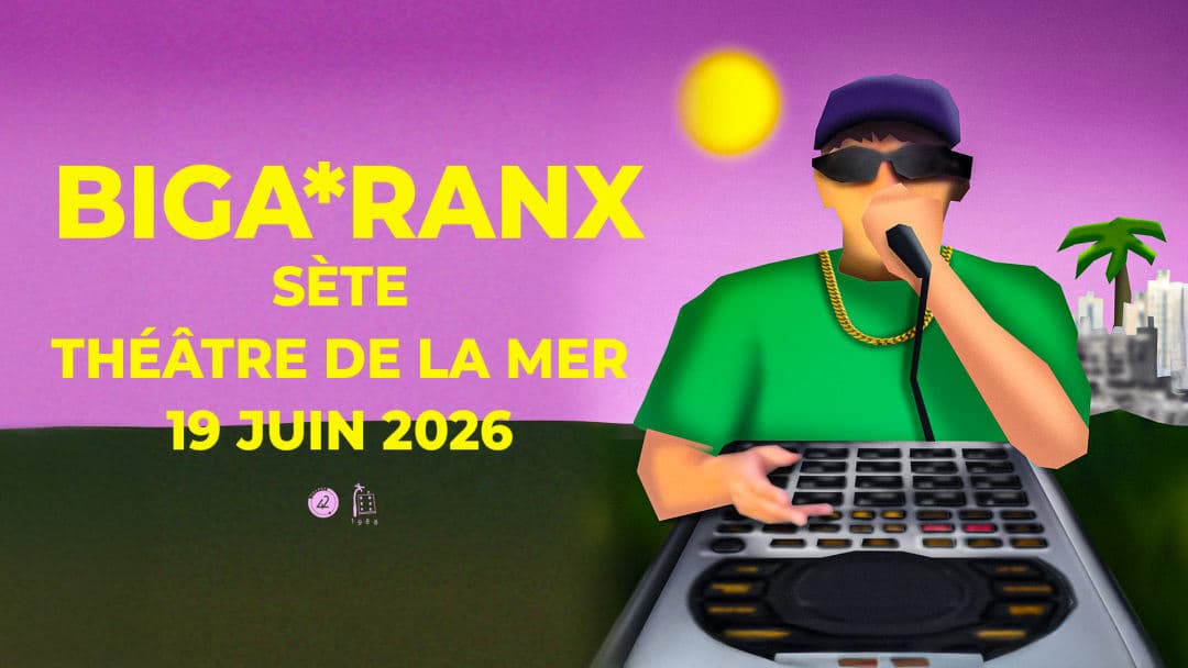 BIGA*RANX + 1ére PARTIE @Théâtre de la Mer, Sète