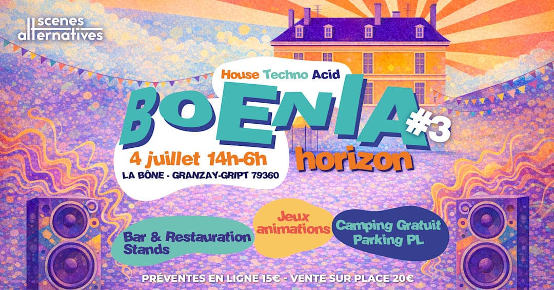 Boenia #3 Horizon : open-air
