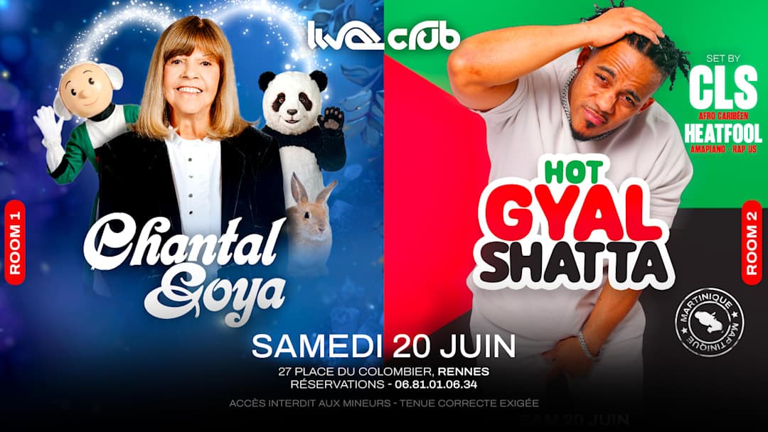 CHANTAL GOYA @LIVECLUB & HOT GYAL SHATTA : CLS & HEATFOOL