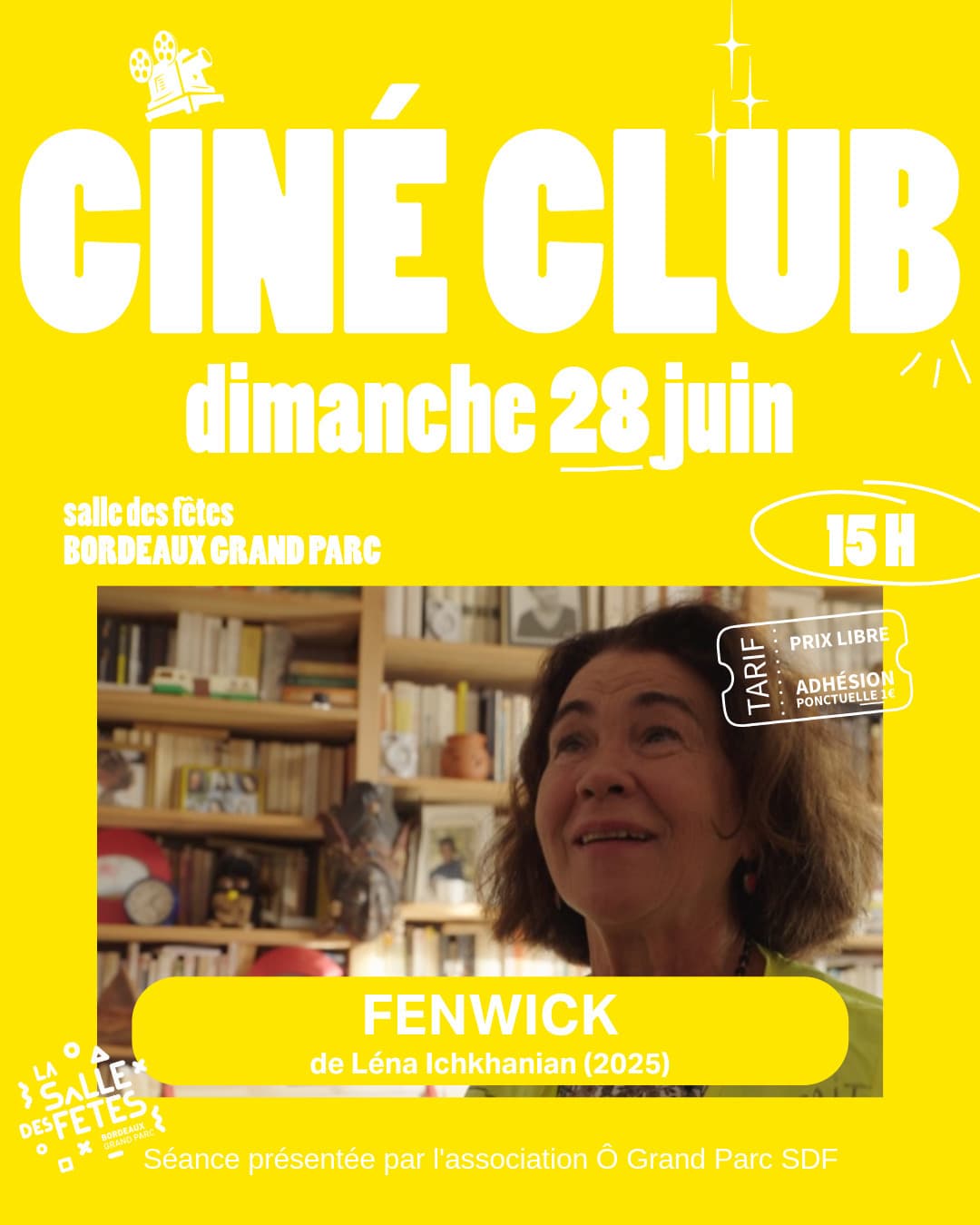 Ciné-club de juin : FENWICK de Léna Ichkhanian
