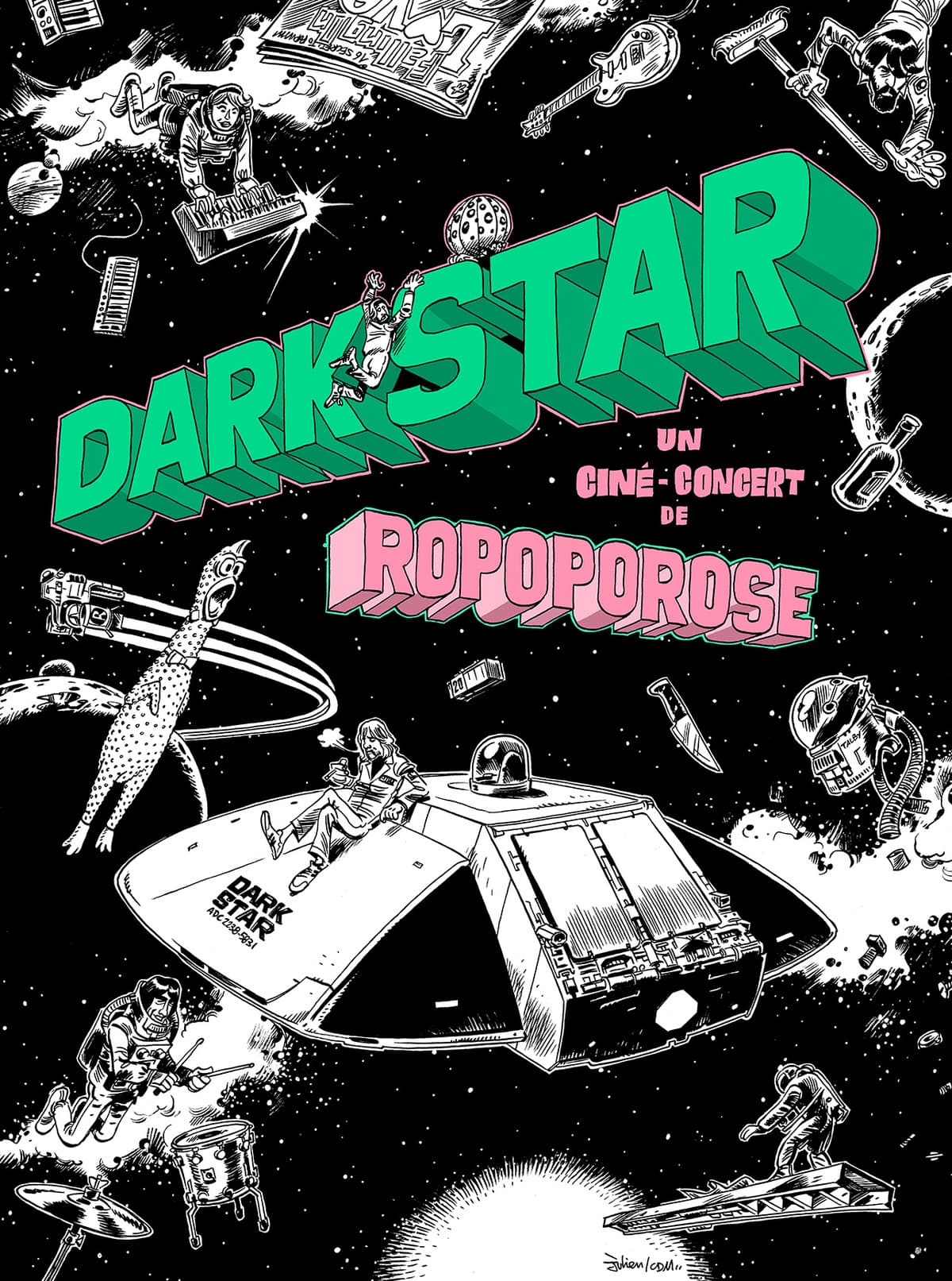 Ciné-Concert | Ropoporose meets Dark Star