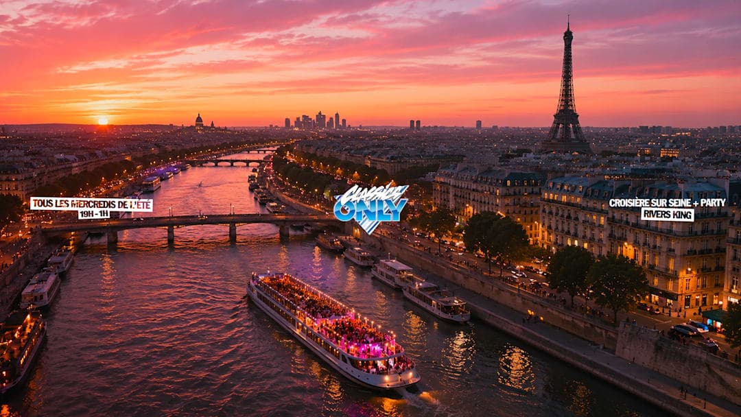 CLASSICS ONLY x RIVERS KING• Croisière & Party sur seine
