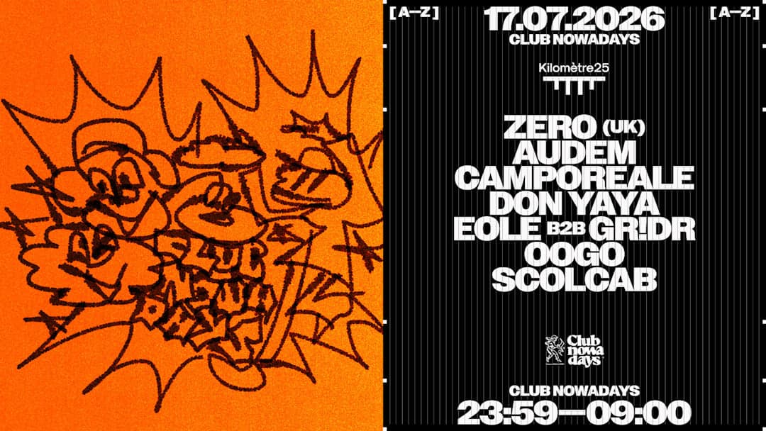 Club Nowadays: Zero, Scolcab, Camporeale, Audem, Don Yaya
