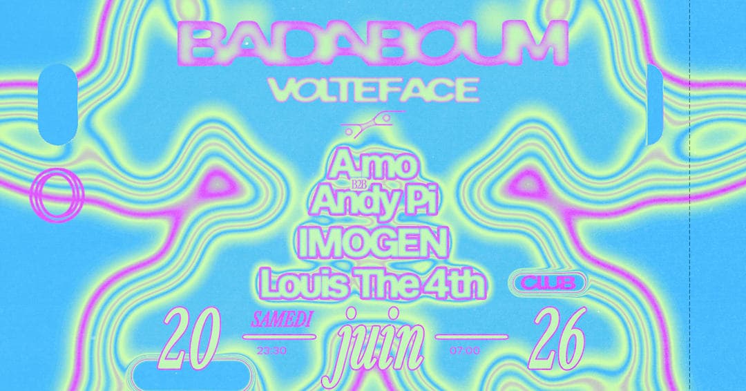 Club — Volteface Night: IMOGEN, Louis The 4th, A.mo and more