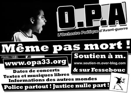 Concert de soutien à m