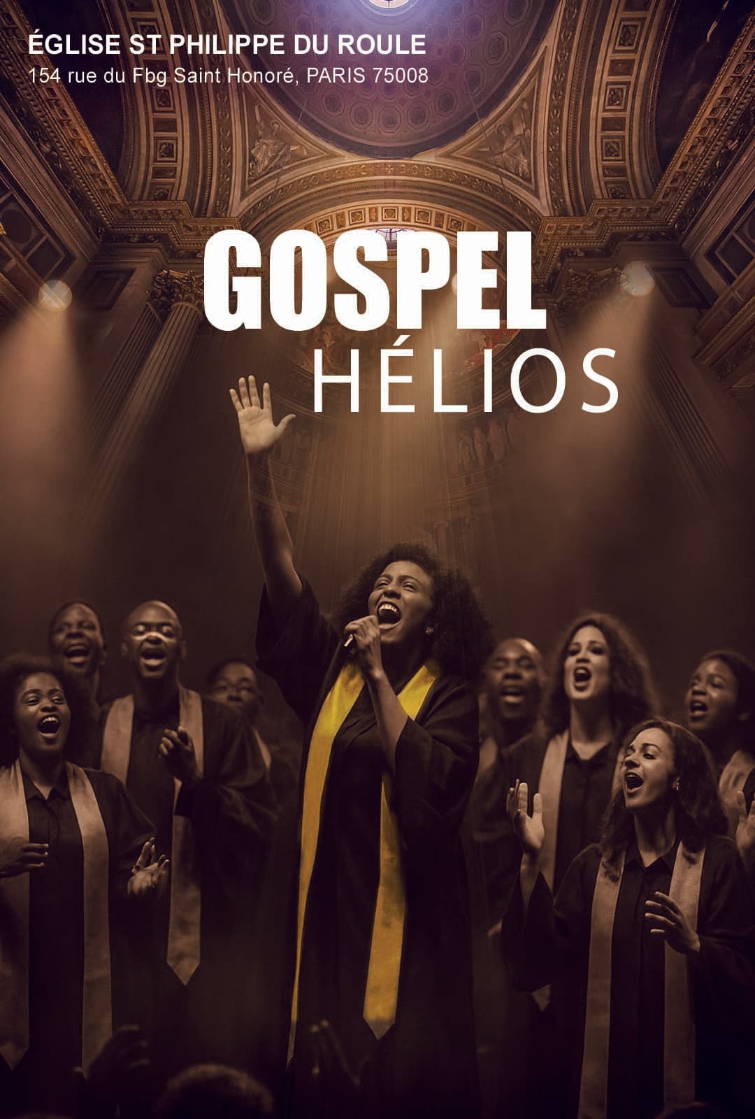 Concert Gospel Hélios à l’Église Saint Philippe du Roule