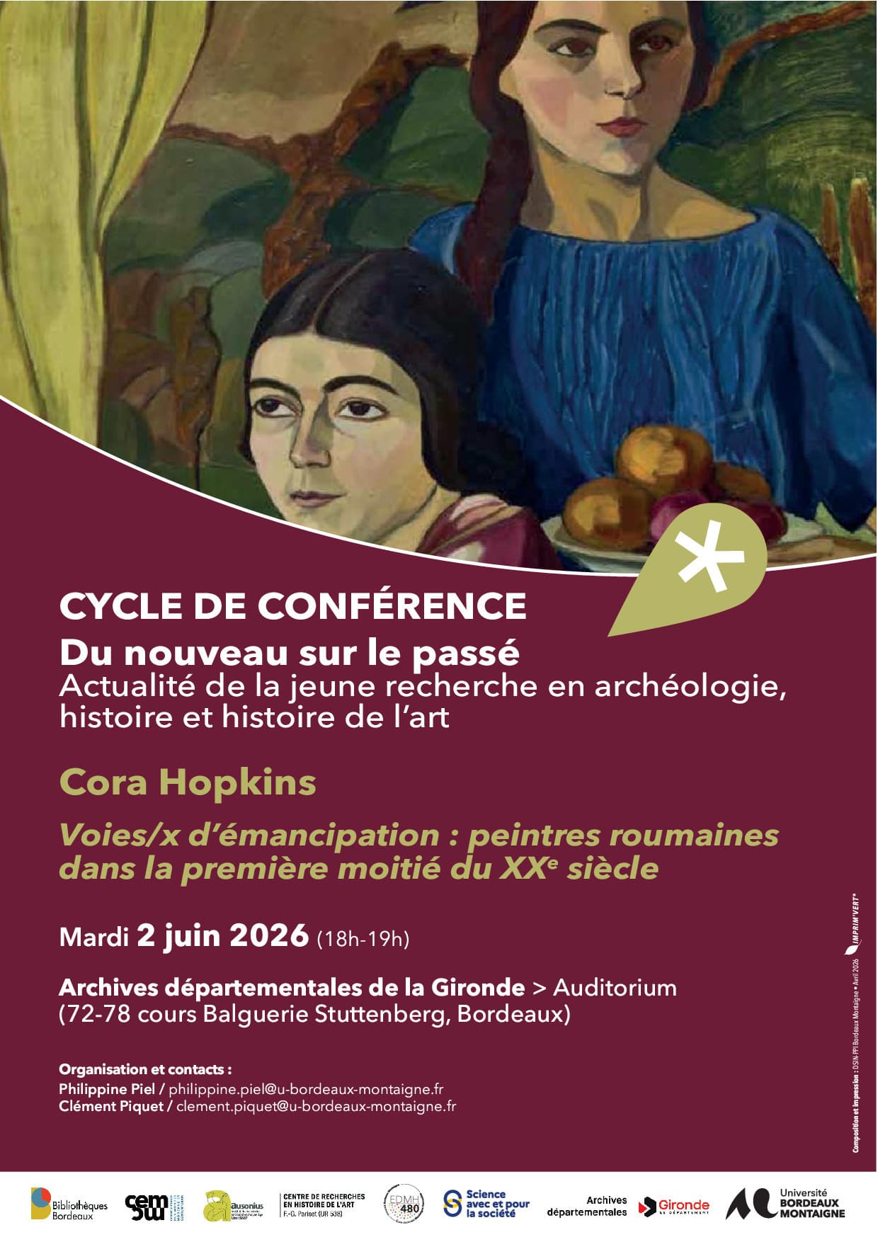 Voies/x d'émancipation : peintres roumaines du XXᵉ siècle