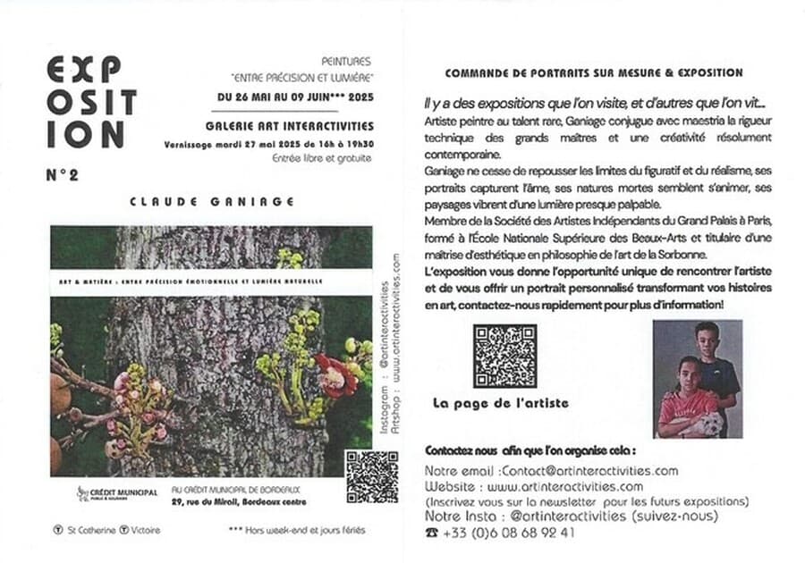 Entre Précision et Lumière, l’univers vibrant du peintre Ganiage