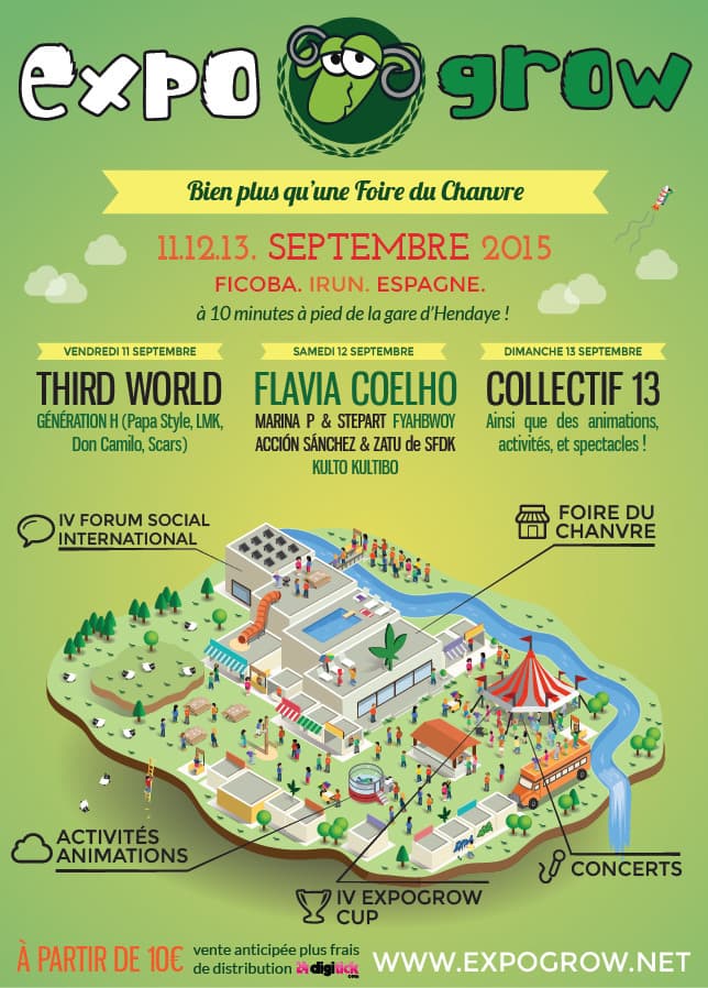Expogrow 2015 - Bien plus qu'une Foire du Chanvre !
