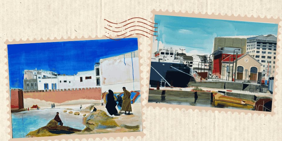 D'Ici et d'Ailleurs : de Bordeaux à Marrakech par Virginie Chapel