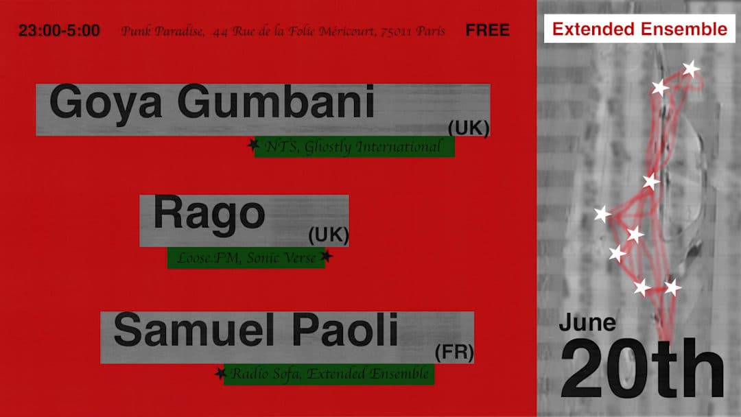 Extended Ensemble with Goya Gumbani, Rago, Samuel Paoli