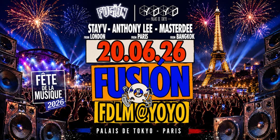 FDLM 2026 Opening at Palais De Tokyo by Fusion