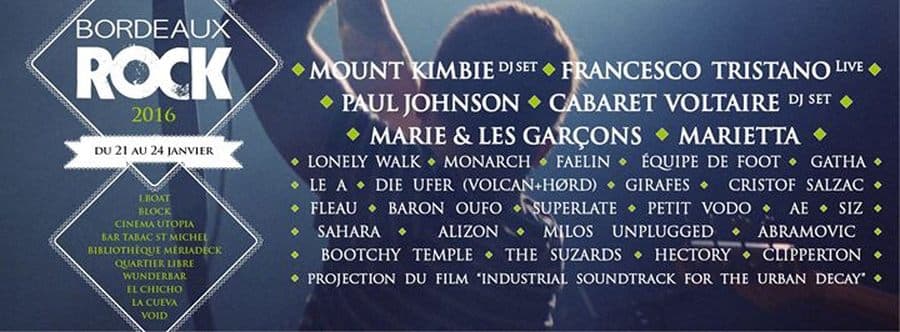 FESTIVAL BORDEAUX ROCK // LE A + GIRAFES + EQUIPE DE FOOT au BAR TABAC ST-M