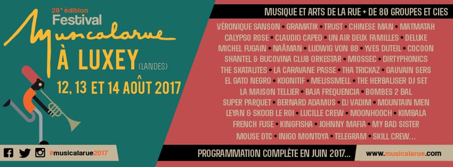 Festival Musicalarue, 28e édition