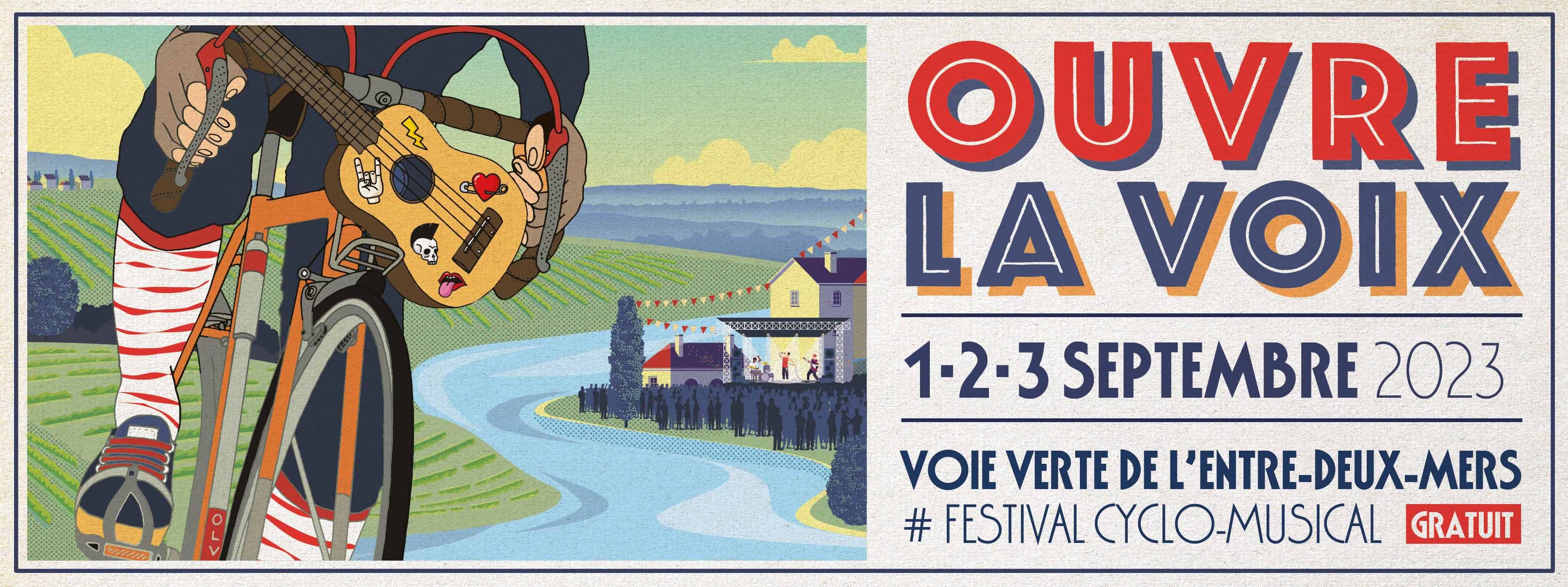 FESTIVAL OUVRE LA VOIX 2023 : PRETTY INSIDE + TEETH + CHELABÔM + RALFE BAND + NASTYJOE