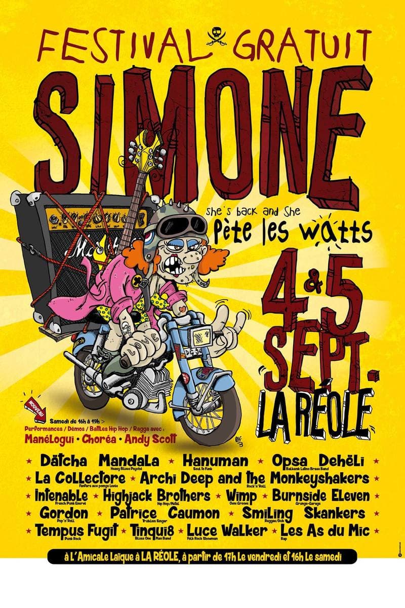 Festival Simone pète les Watts