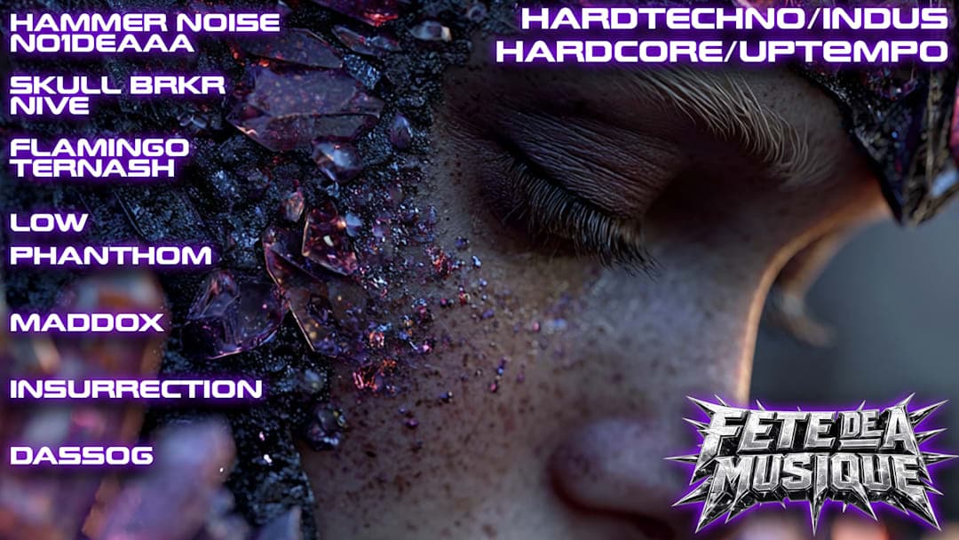 FETE DE LA MUSIQUE 2K26 PLACE ARNO B HARDMUSIC