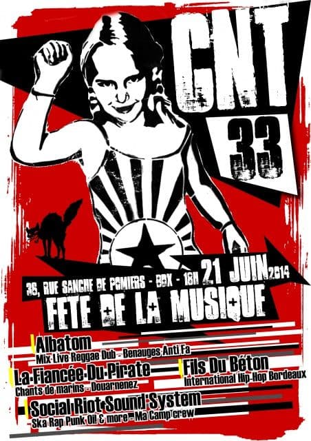 Fête de la musique de la CNT 33