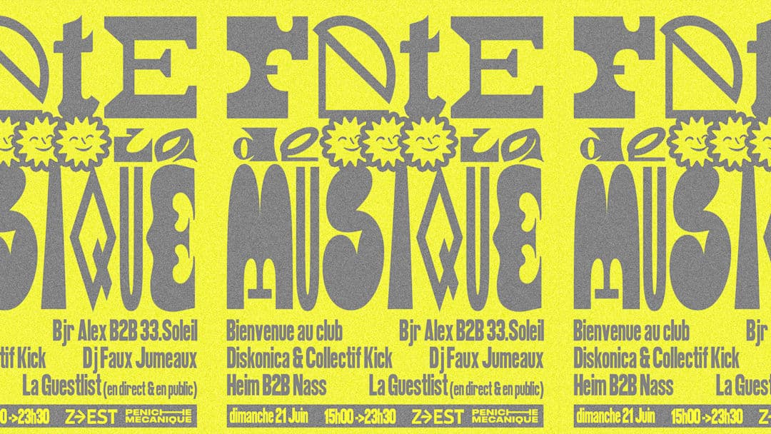 Fête de la Musique : Z•EST x Péniche Mécanique