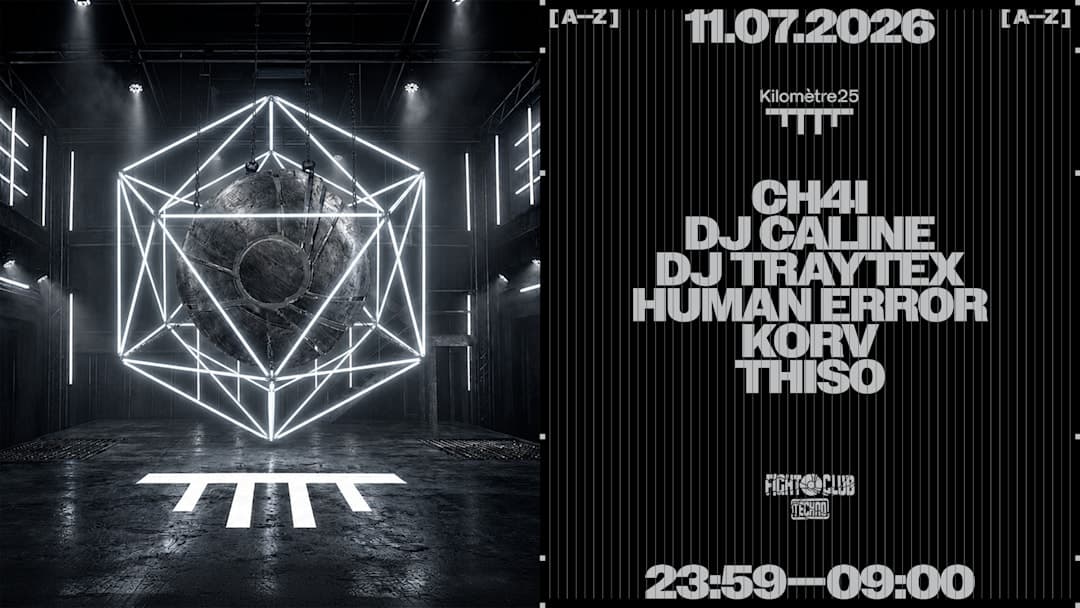 FIGHT CLUB : DJ TRAYTEX, DJ CALINE, HUMAN ERROR, CH4I