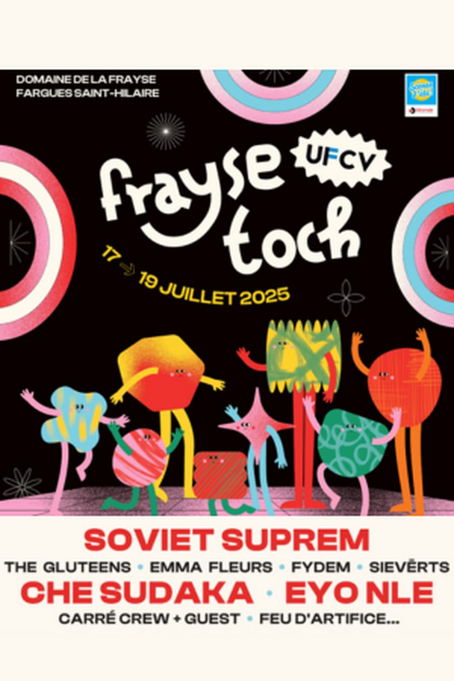 Frayse Toch' 2025 / avec Soviet Suprem + The Gluteens