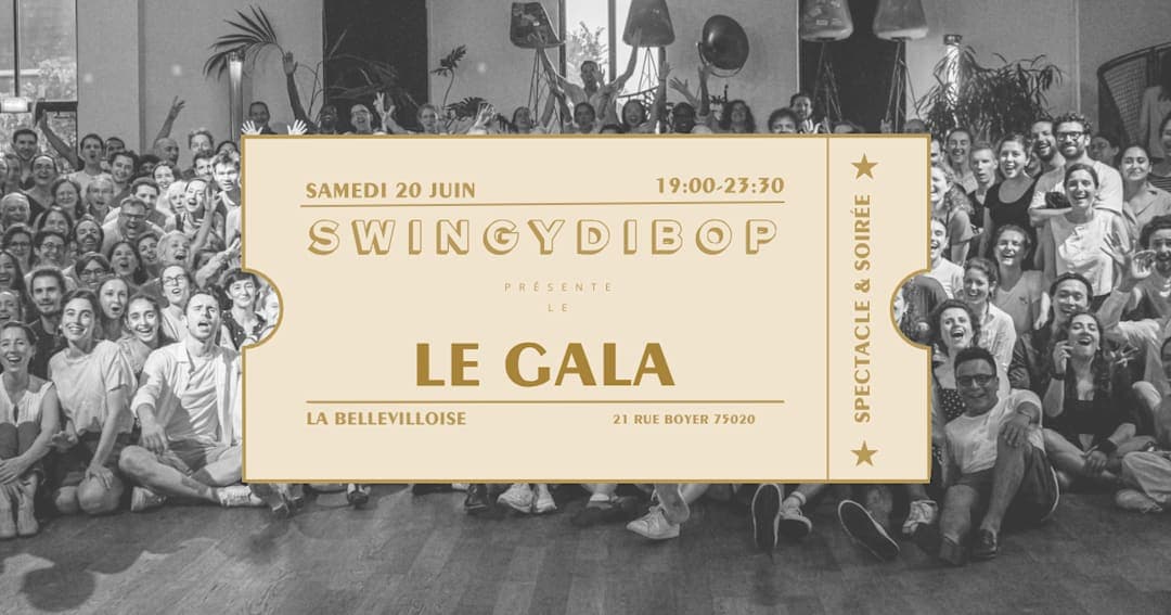 Gala de Fin d’Année 2025-2026 – Swingydibop | 20.06.26
