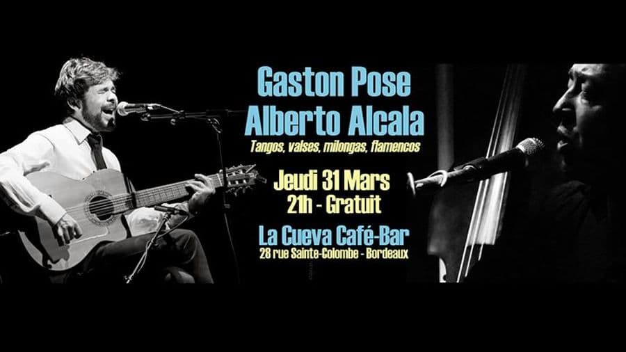 Gaston Pose + Alberto Alcala (tangos, milongas, valses y flamencos)