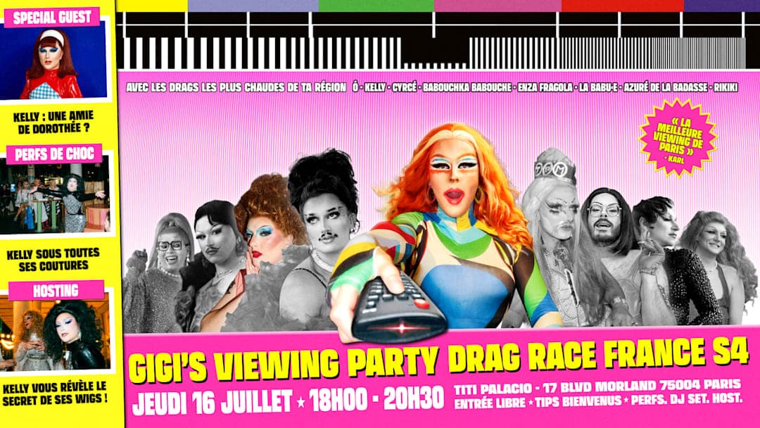 GIGI’S VIEWING PARTY - DRAG RACE FRANCE SAISON 4! - EP 02!