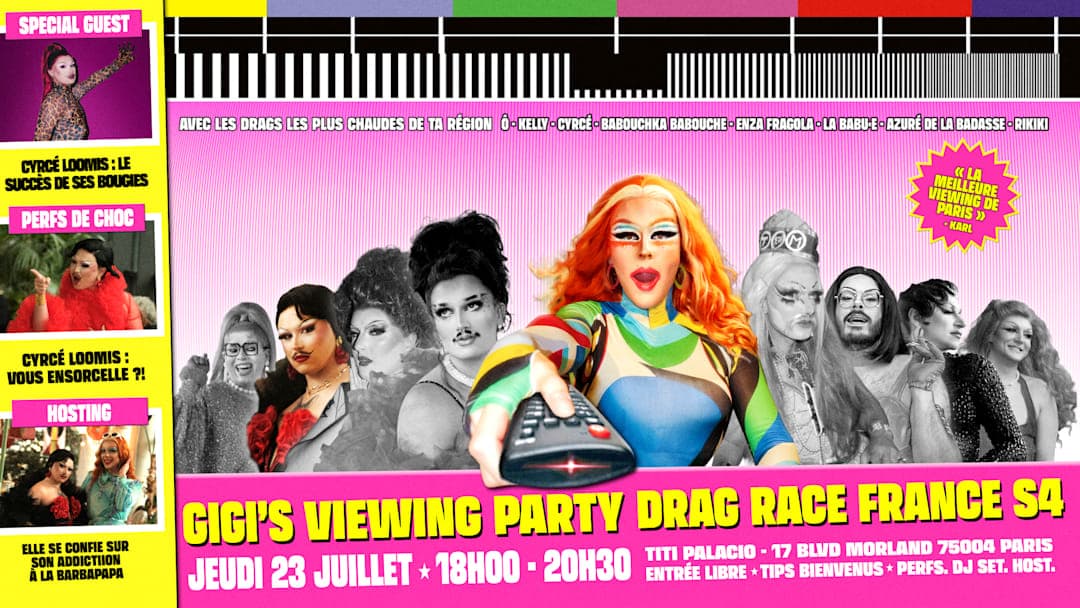 GIGI’S VIEWING PARTY - DRAG RACE SAISON 4! - EP 03! (+DJSET)