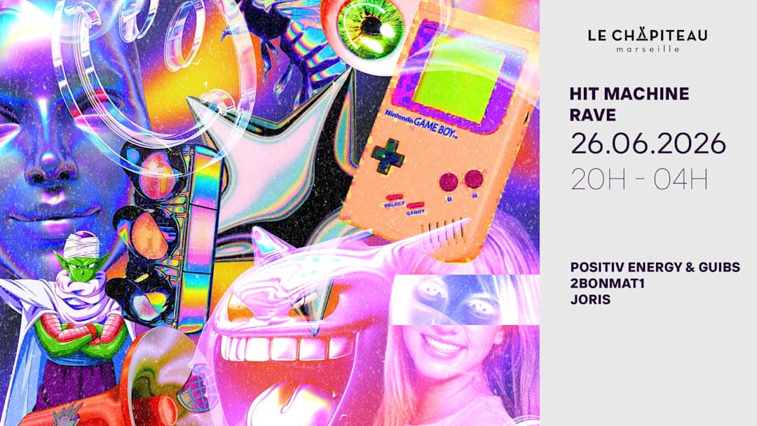 HIT MACHINE RAVE W/POSITIV ENERGY & GUIBS, 2BONMAT1 & MORE