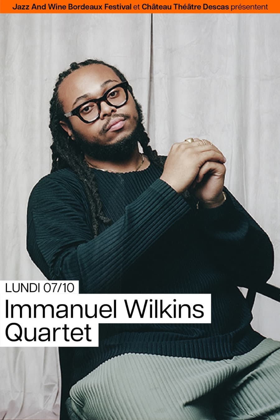 Jazz à Descas - New York is Now ! avec Immanuel Wilkins Quartet