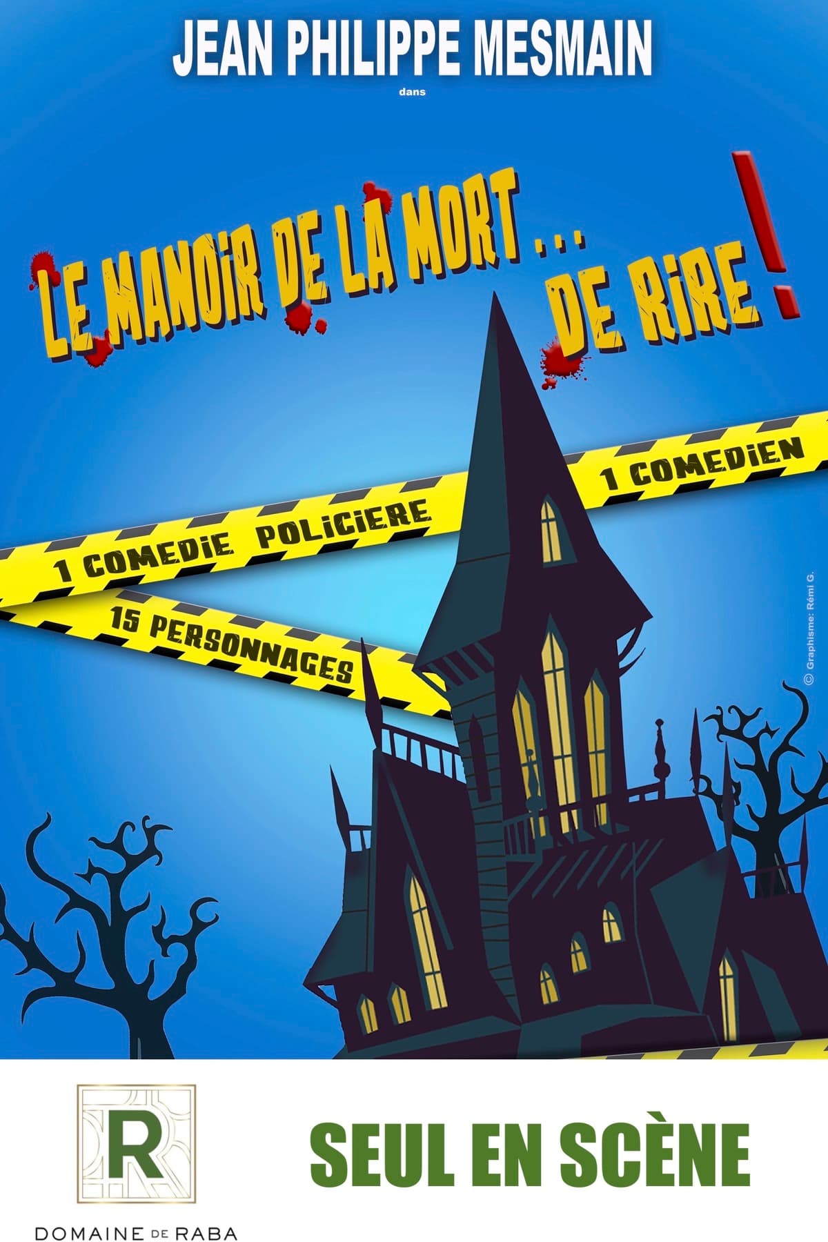 Jean-Philippe Mesmain dans Le manoir de la mort... de rire !