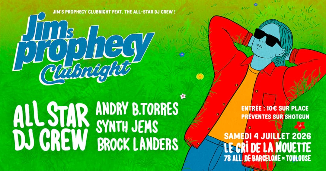Jim's Prophecy Clubnight : VINYL ONLY! the All-Star DJ Crew