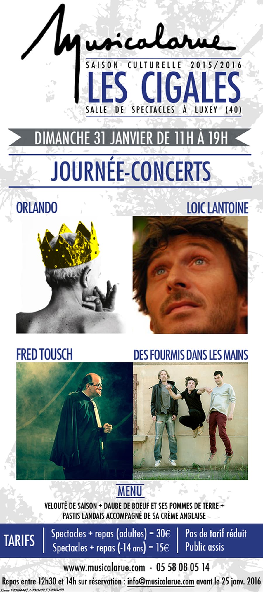 Journée Concerts à Luxey !