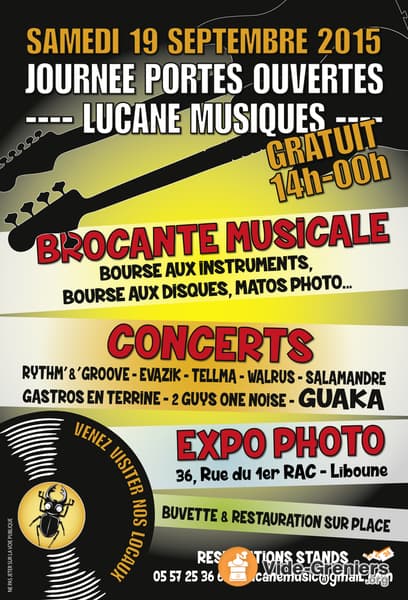 Journée Portes Ouvertes Lucane Musiques