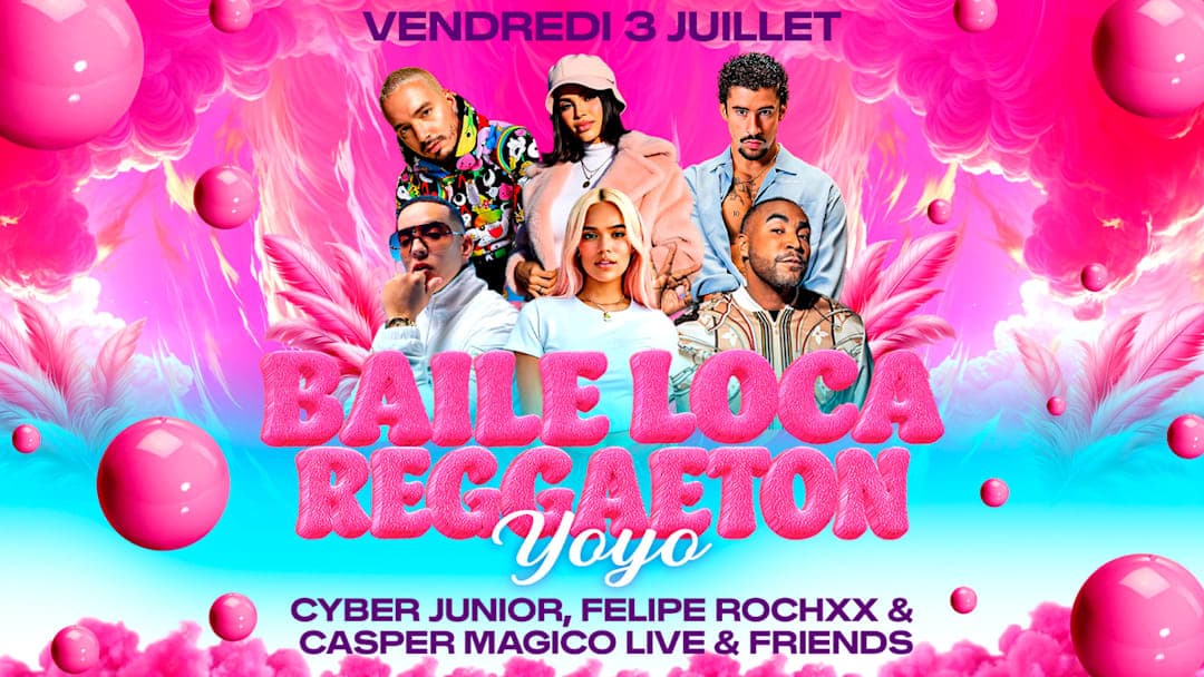 LA + GROSSE SOIRÉE REGGAETON & OPEN FORMAT YOYO PALAIS TOKYO