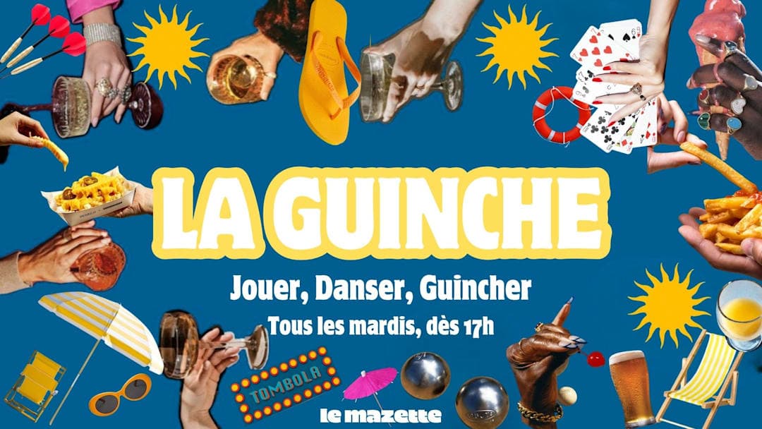 La Guinche : open air, pétanque & ricard