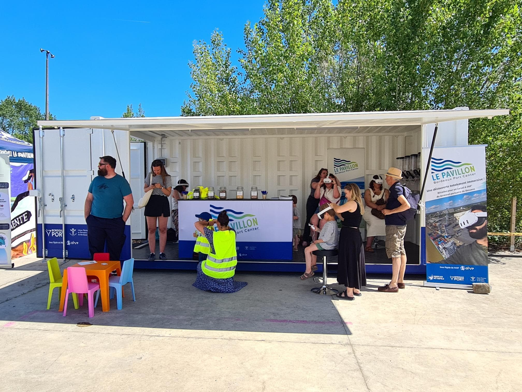 Le conteneur maritime : expérience immersive sur les quais de Bordeaux