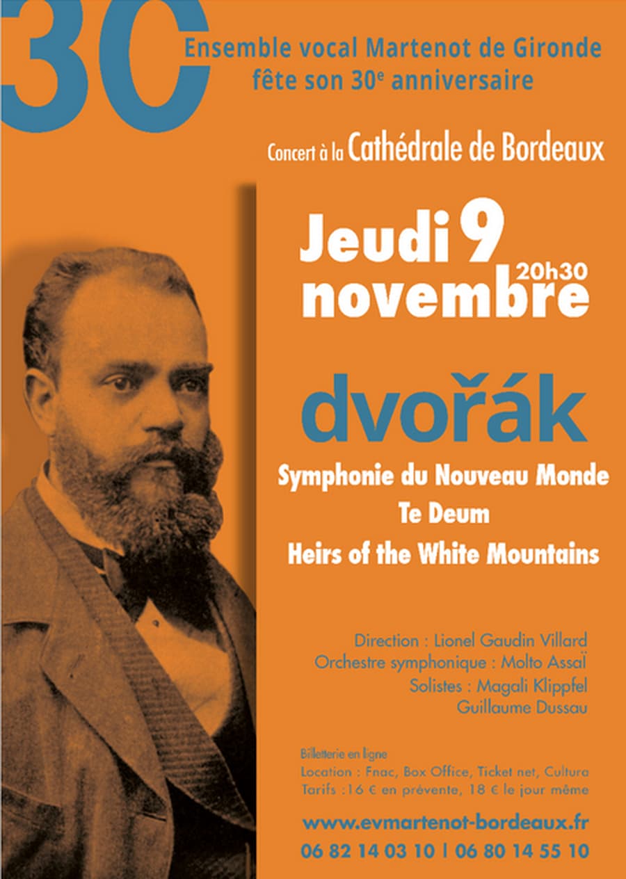 Les 30 ans de l'Ensemble Vocal Martenot de Gironde / Dvorak