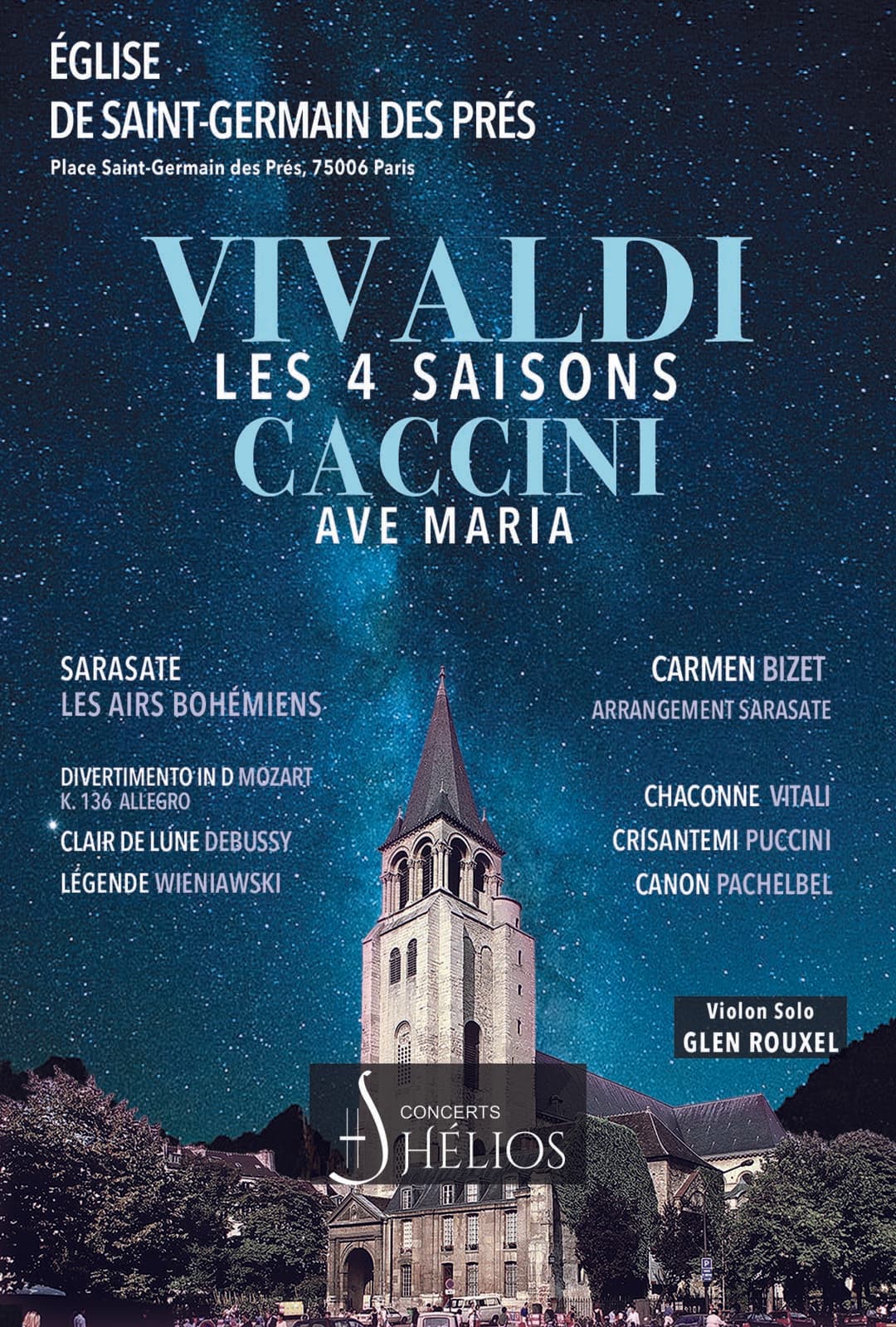 Les 4 Saisons de Vivaldi, Ave Maria et Célèbres Concertos
