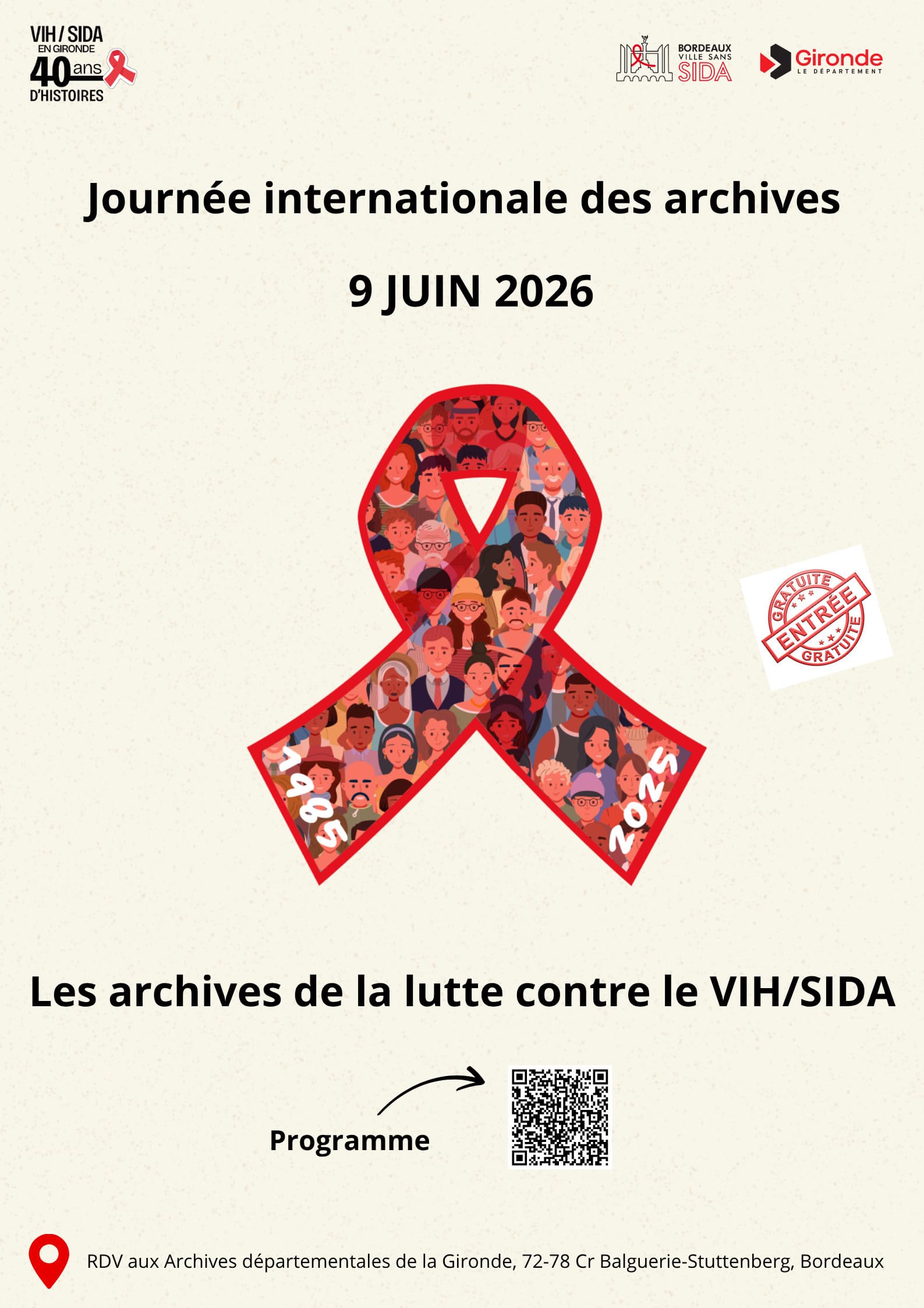 Archives de la lutte contre le VIH/SIDA : préservation et mémoire