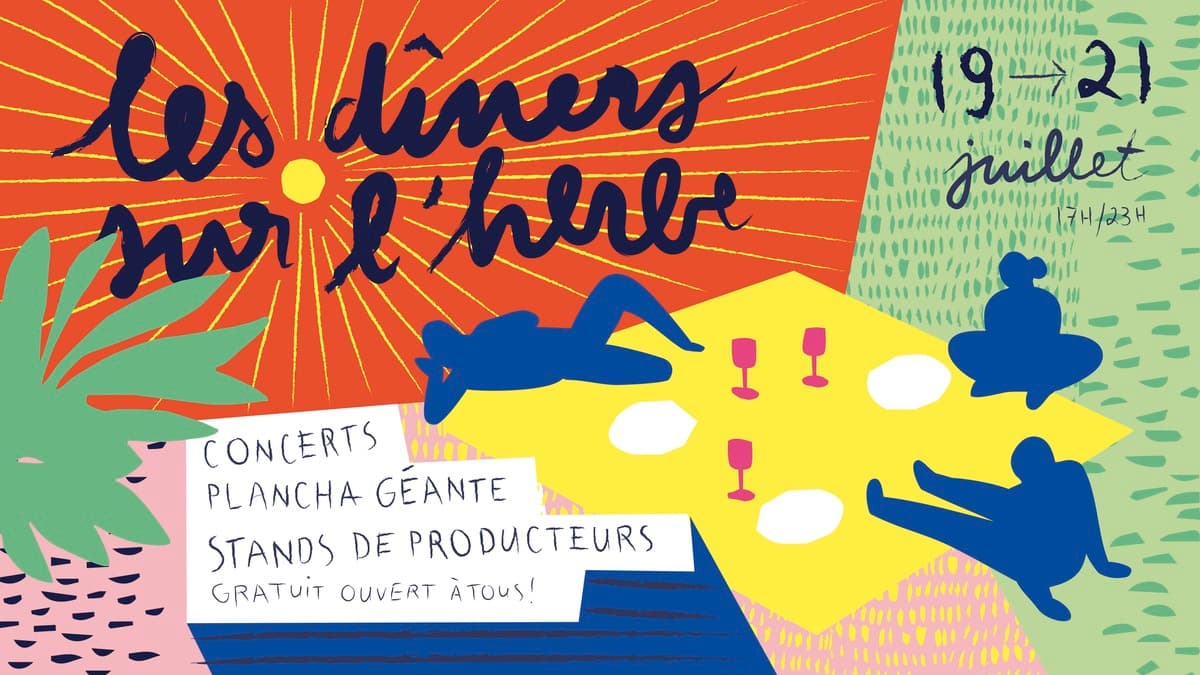 LES DÎNERS SUR L'HERBE : avec LE BAL CHALOUPÉ