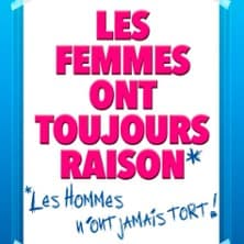 Les femmes ont toujours raison, les hommes n'ont jamais tort !