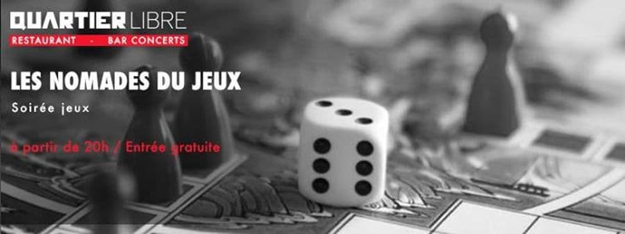 Les nomades du jeux - Soirée Jeux