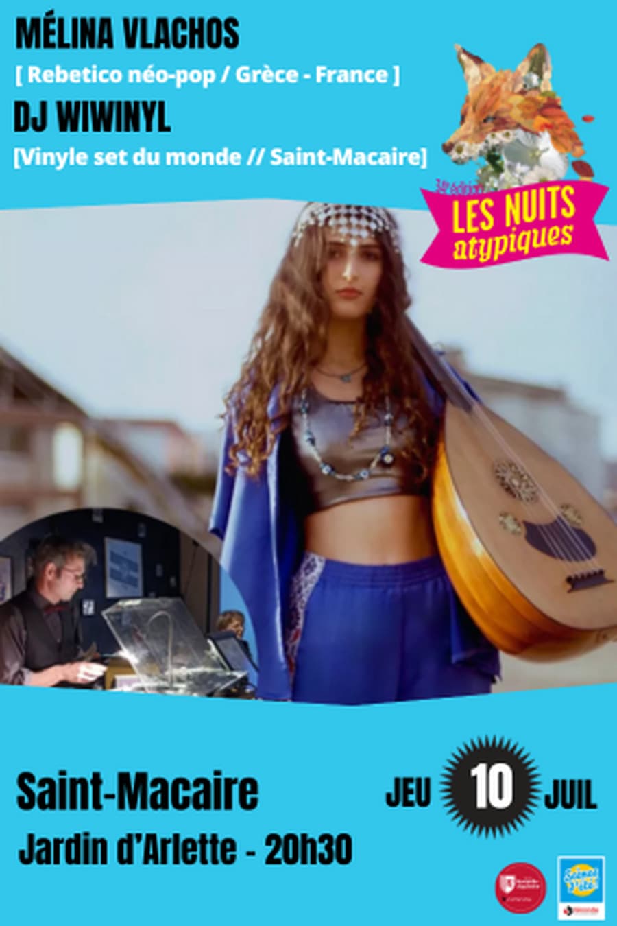 Les Nuits Atypiques : Mélina Vlachos // DJ WiWinyl