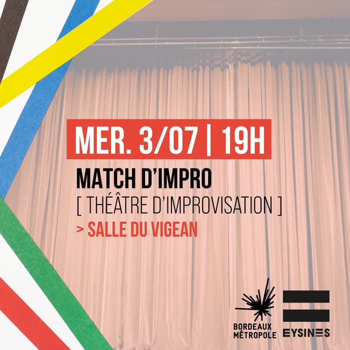 Match d'improvisation théâtrale - Compagnie "...Et on se connaît plus"